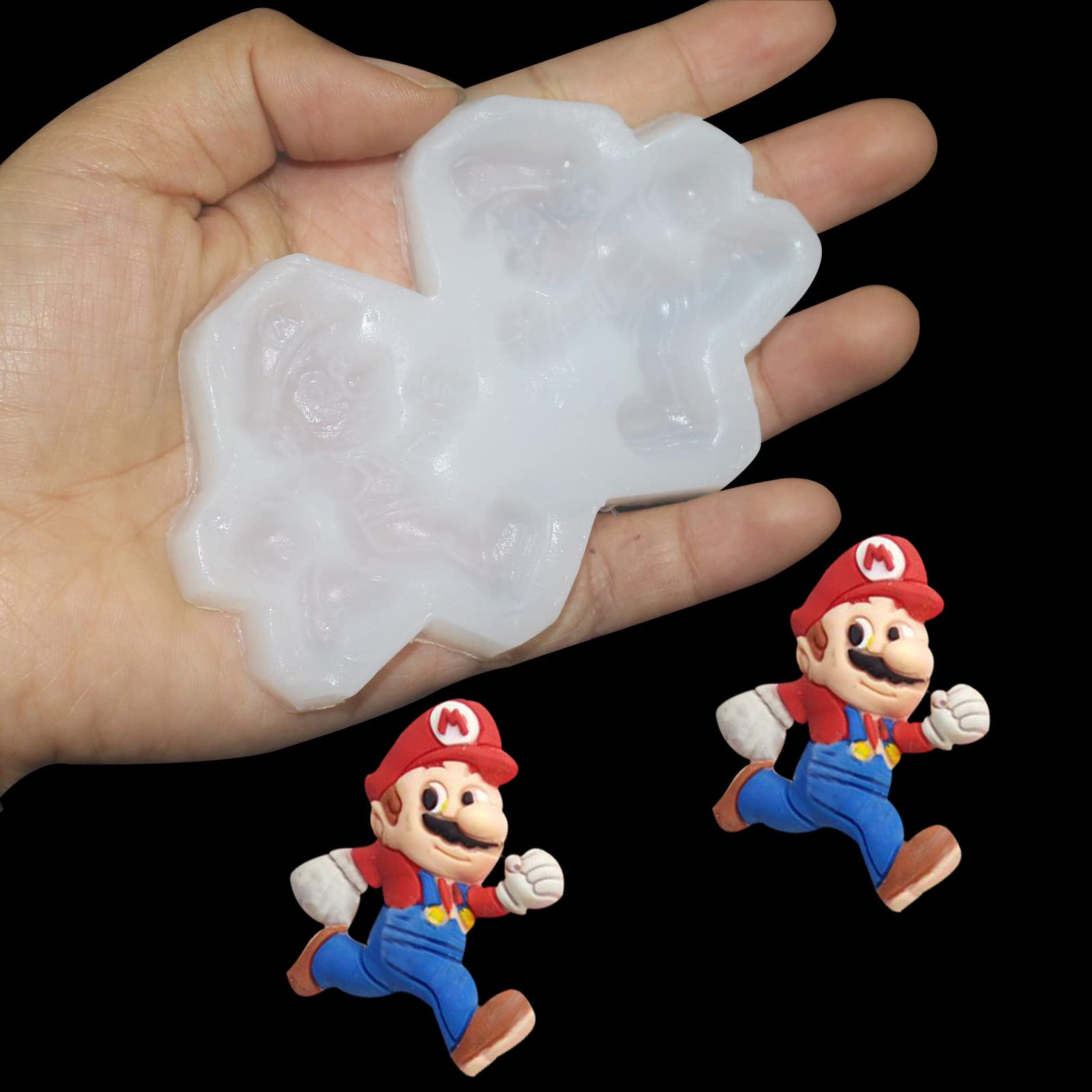 3-Piece Silicone Fondant Mold Set - Cartoon Chocolate Candy & Cookie Decorating Molds for Baking, Cake Design, and DIY Sweet Treats | Perfect for Birthday Parties, Wedding Cakes, and Holiday Desserts