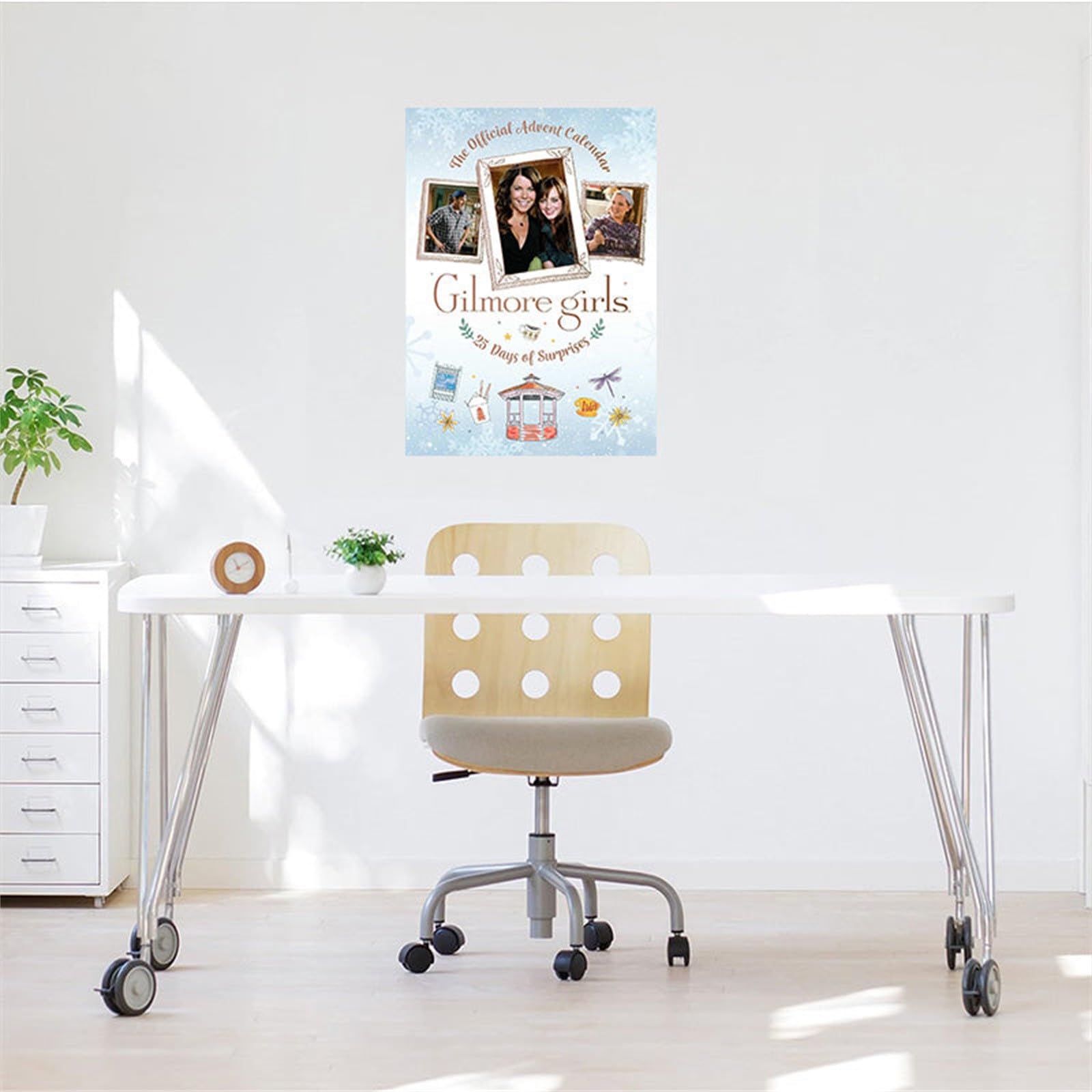 2024 Gilmore Girls Advent Calendar for Adults - Christmas Countdown Calendar, Unique Holiday Gift for Gilmore Girls Fans - Perfect for Home Decor, Office Celebration & Festive Countdown