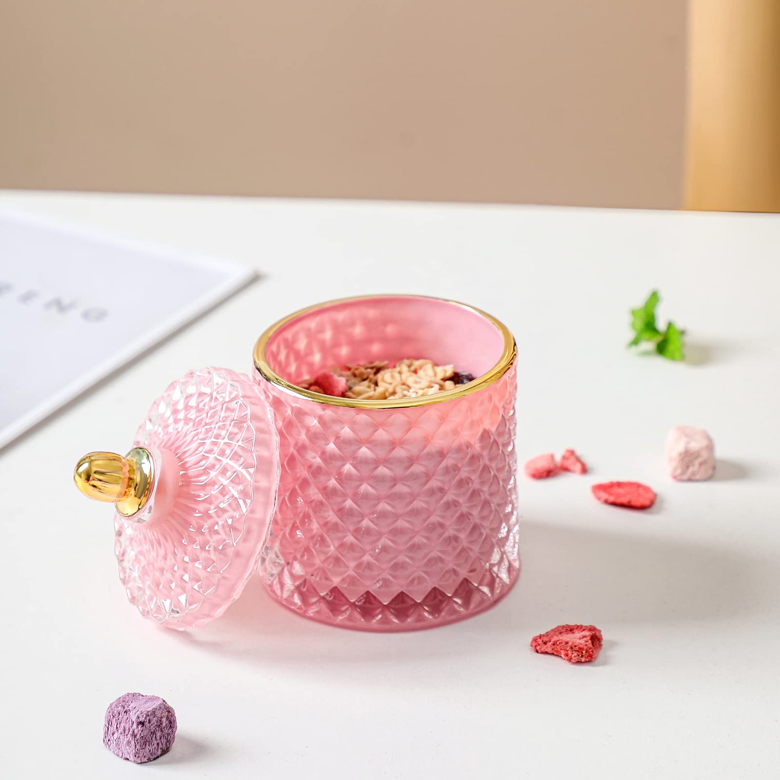 Premium Glass Storage Jar with Lid - 3.35