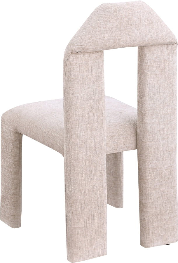 Luxury Bennett Chenille Fabric Dining Chair - Soft & Durable Upholstered Seat for Elegant Home Decor, Kitchen, Dining Room, and Office Use