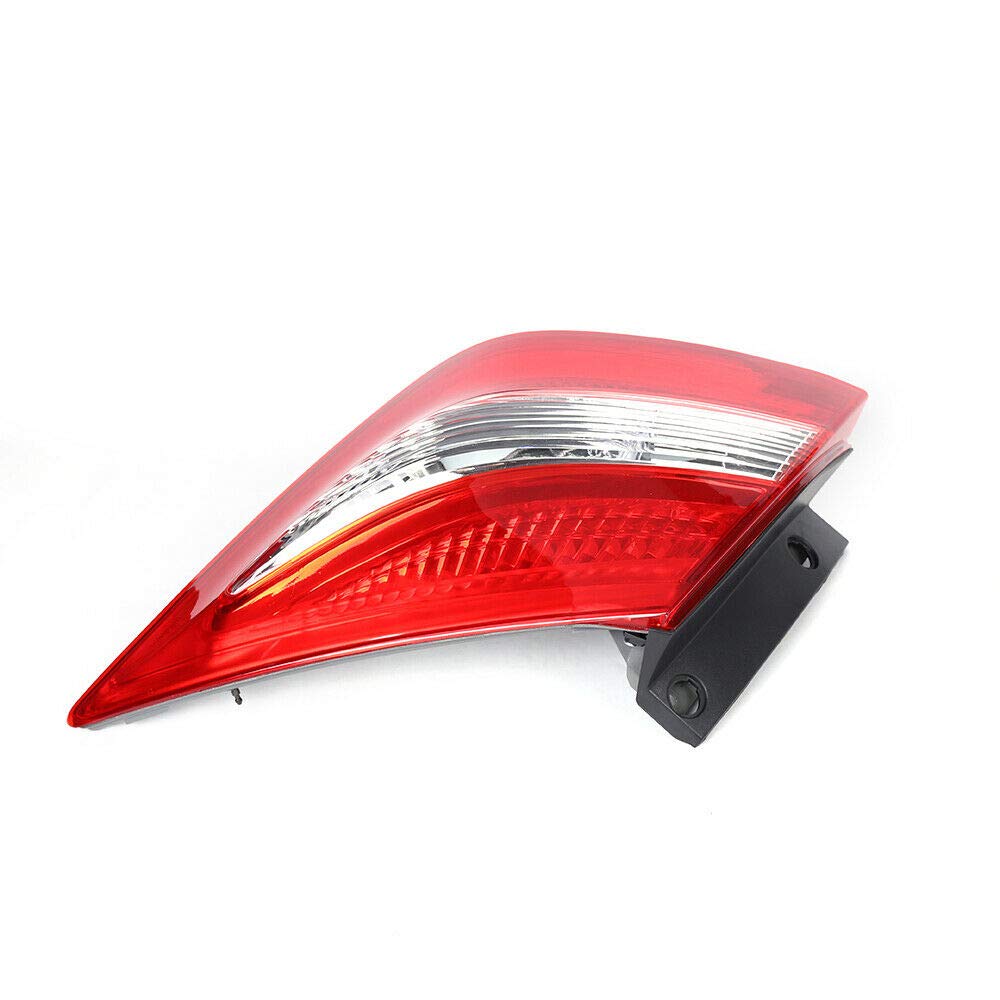 TBVECHI Honda Crosstour 2010-2012 Replacement Tail Lights - Driver & Passenger Side LED Brake Lamps with Clear Lens (Left + Right Pair) | Perfect for Night Driving & Enhanced Safety