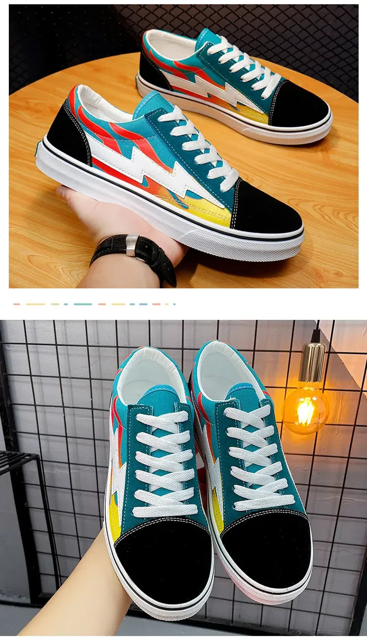Comfortable Canvas Tennis Shoes for Women & Men - Lightweight Casual Walking Sneakers for Everyday Wear, Gym, and Outdoor Activities