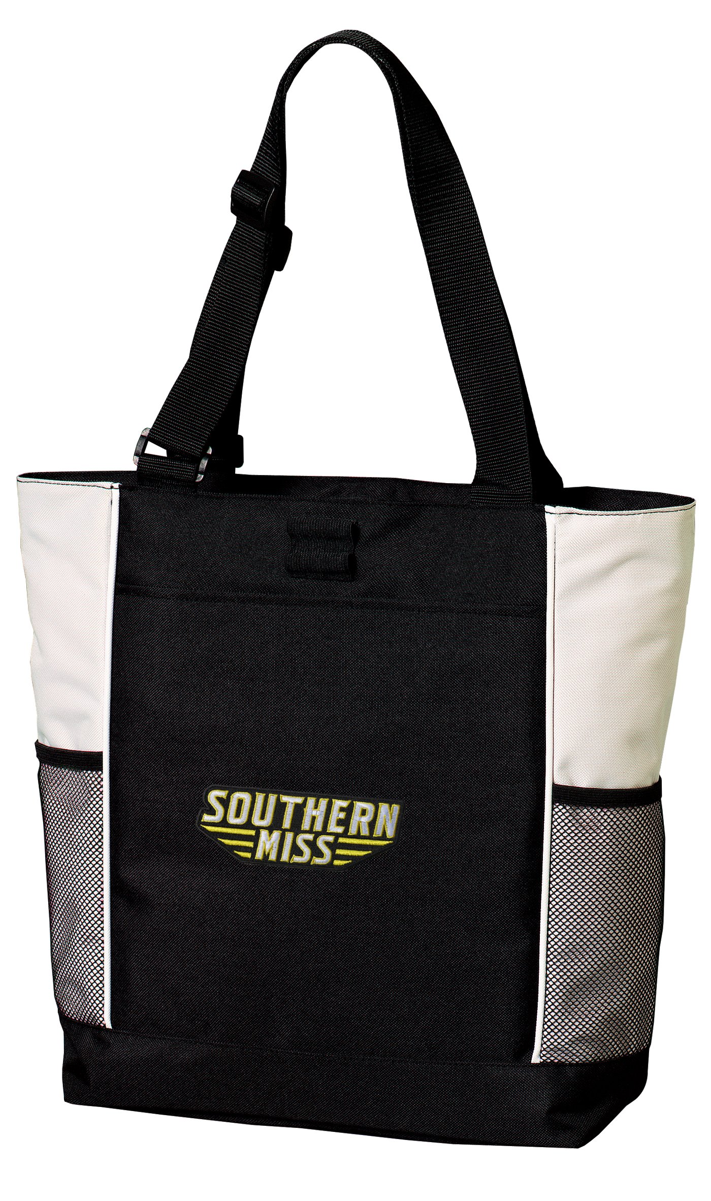 Southern Miss Tote Bags - USM Logo Cotton Canvas Tote for Beach, Pool, Travel & Shopping | Southern Mississippi University Merchandise for Women & Men