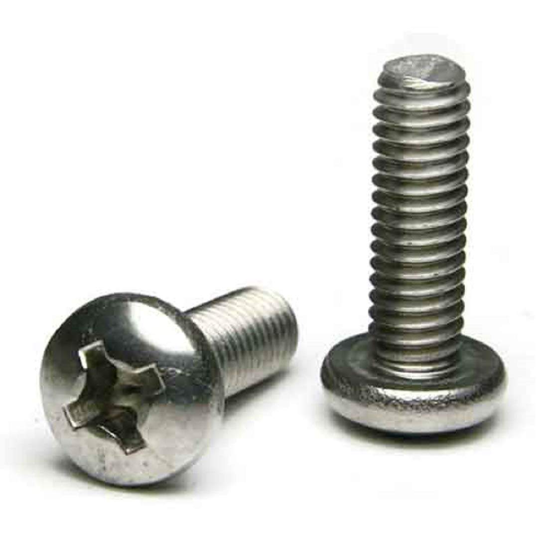 M4-0.70 Stainless Steel Phillips Pan Head Machine Screws (1000pcs) - Metric Fasteners for DIY Projects, Furniture Assembly & Automotive Repairs