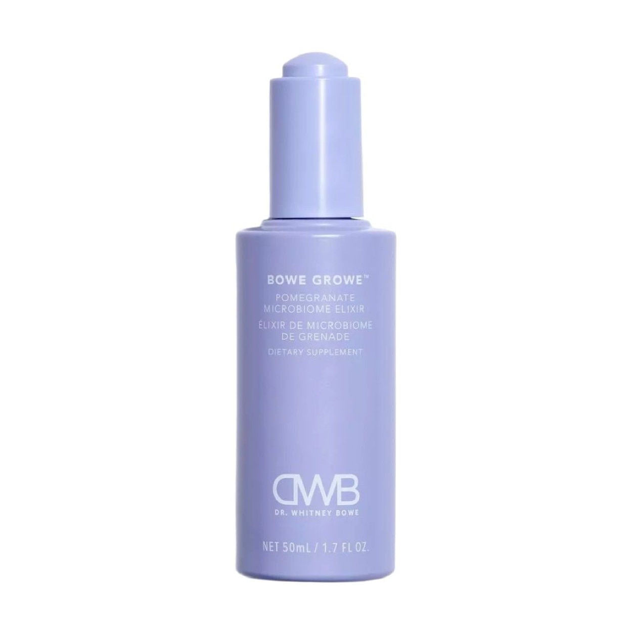 Bowe Growe Pomegranate Microbiome Water Enhancing Elixir - Skin Hydration & Gut Health Booster for Daily Wellness Routine