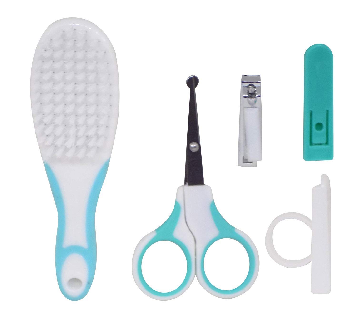 AASA Baby Manicure & Pedicure Kit - Safe Nail Care Set for Newborns, Infants & Toddlers (25g) - Perfect Baby Shower Gift for Girls & Boys - Multicolor Infant Grooming Tools for Home & Travel Use