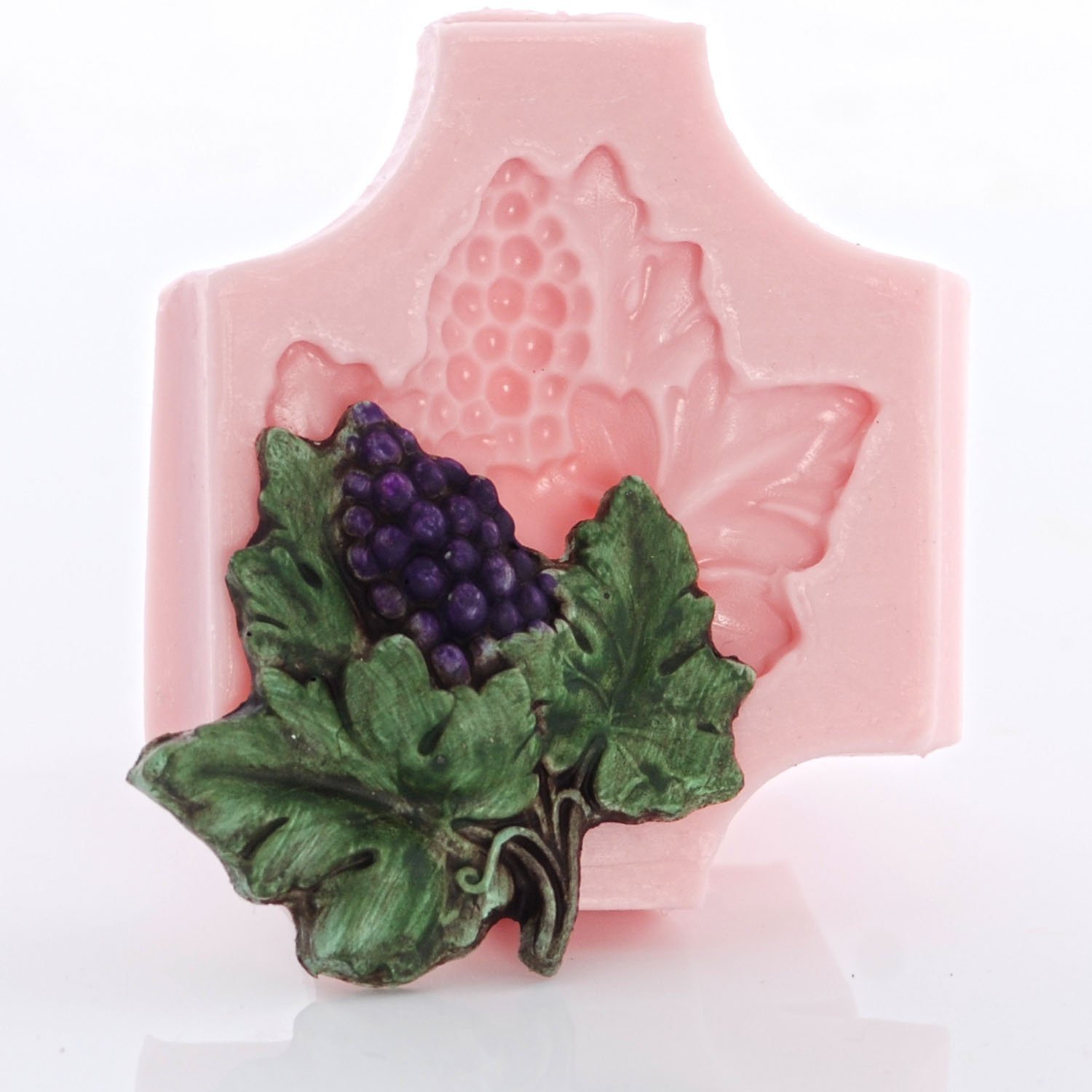 Grape Leaf Silicone Mold - Food Safe for Fondant, Chocolate, Candy, Resin & Polymer Clay - Perfect for Cake Decorating, DIY Crafts & Homemade Candies