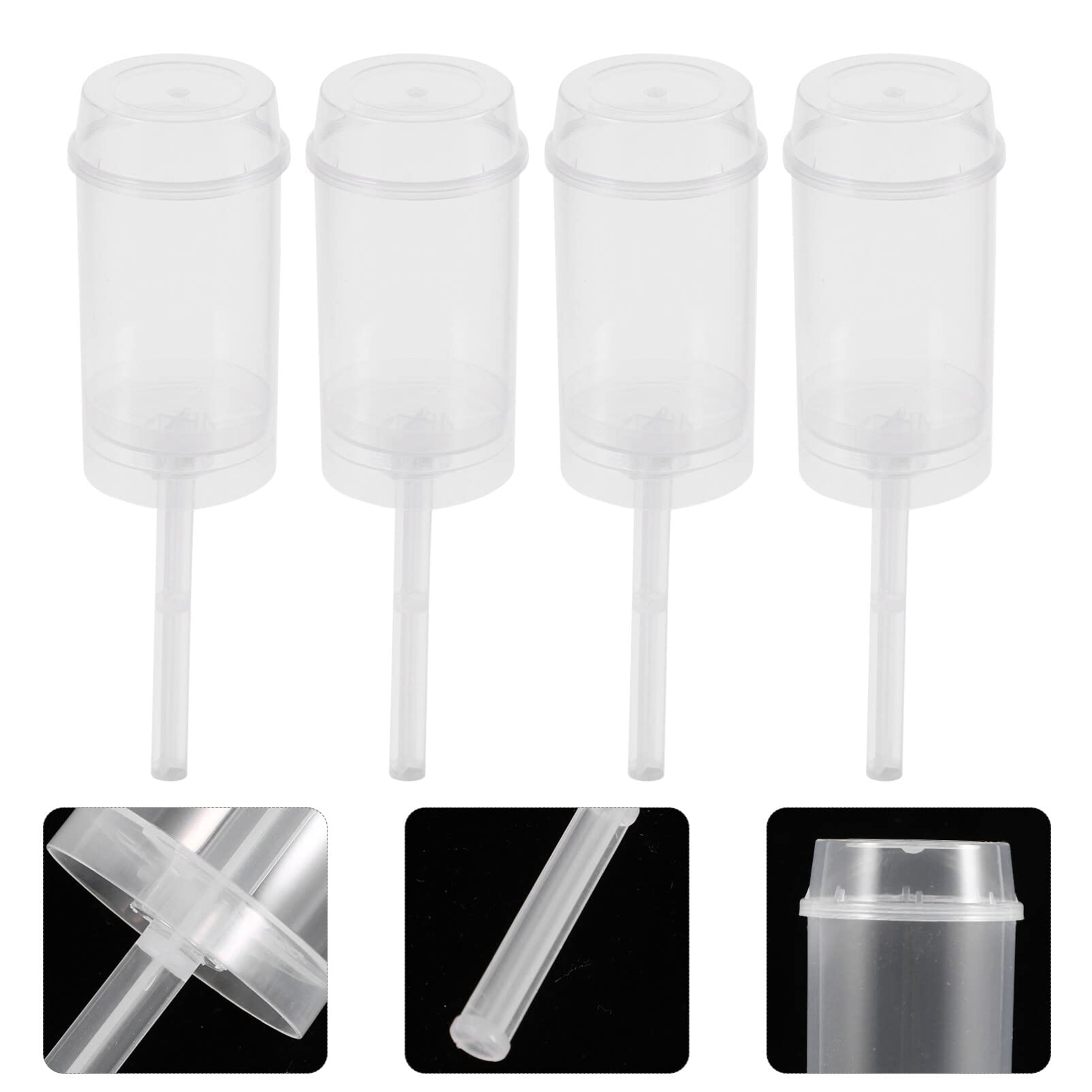 30pcs Push Up Cake Shooter Containers with Lids - Reusable Dessert Cups for Cake Pops, Ice Cream, Yogurt & Party Treats - Perfect for Birthday Parties, Weddings & Catering Events