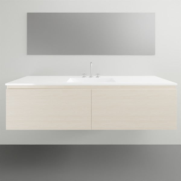 ADP Glacier Lite All Drawer Slim Vanity with Ceramic Top - Modern Bathroom Vanity Set with Storage Drawers & White Ceramic Countertop - Perfect for Small Bathrooms, Powder Rooms & Guest Baths