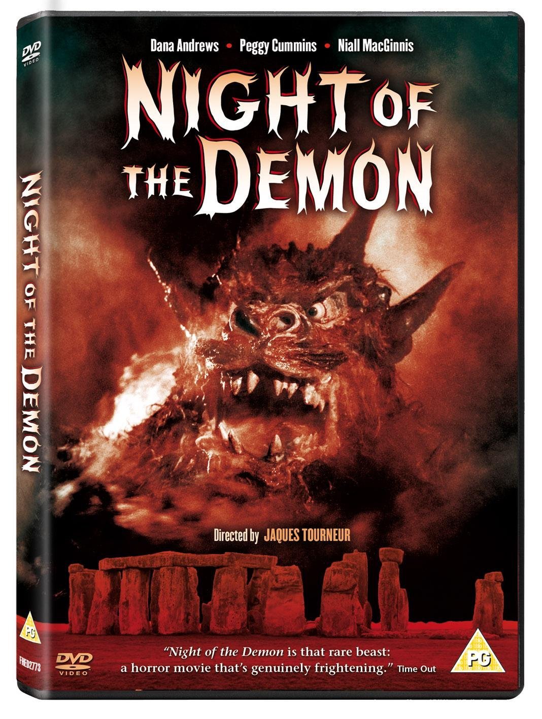 Night of the Demon (1957) Classic Horror Movie DVD - Perfect for Halloween Movie Nights & Vintage Film Collections