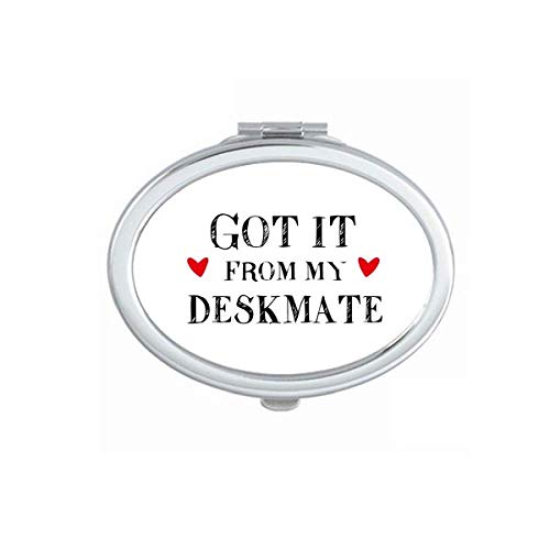 DIYthinker Portable Folding Double-Sided Makeup Mirror - Perfect for Graduation Gifts, Deskmate Presents & Travel Beauty Essentials
