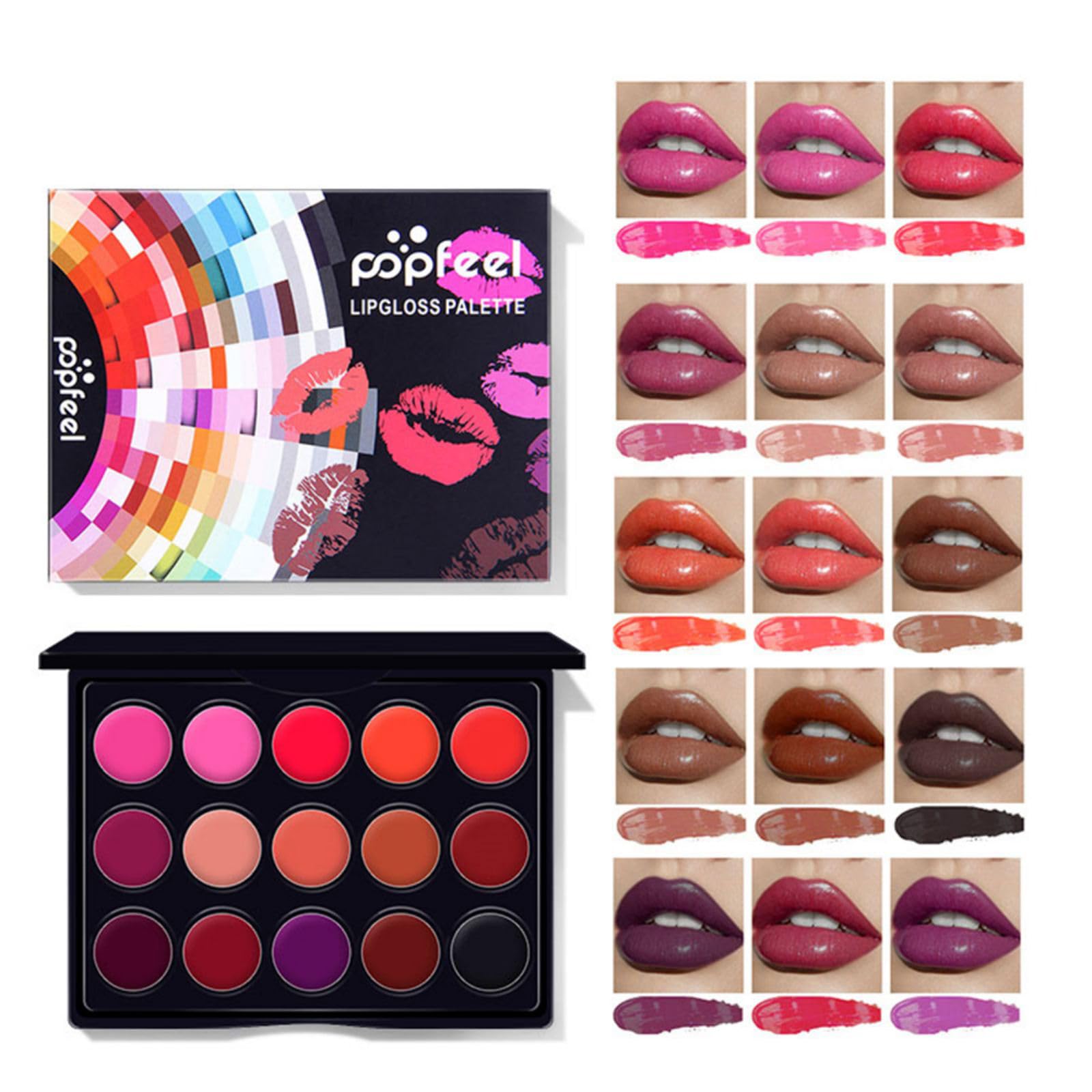 FantasyDay Complete Makeup Kit - Christmas Makeup Gift Set with Eyeshadow, Lipstick, Brushes, Contour Stick, Concealer, Mascara, Blush, Powder | Perfect for Holiday Gifting, Parties, and Everyday Glam