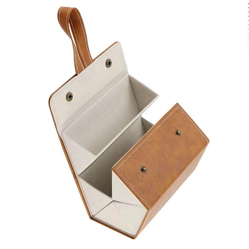 Bean Sunglass Organizer Case - Compact & Durable Eyewear Storage Pouch for Travel, Car, and Home Organization