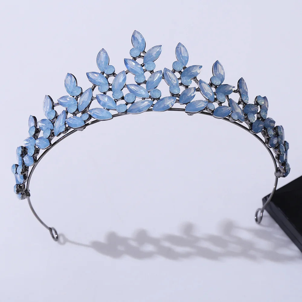 Stunning Stellar Charmed Precious Tiara Crown for Women - Elegant Bridal, Prom, Pageant, and Wedding Accessories