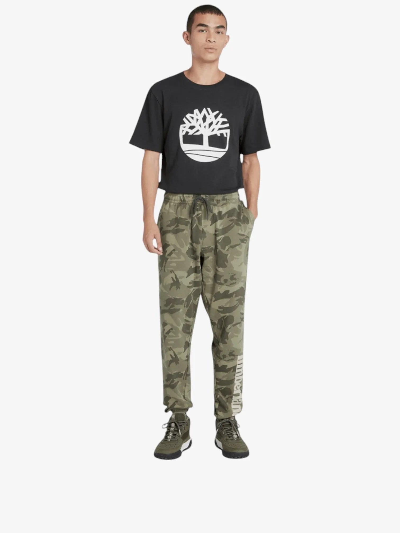 Timberland Camo Loopback Pants for Men - Durable & Comfortable Hunting & Outdoor Camouflage Trousers - Perfect for Hiking, Camping & Tactical Adventures