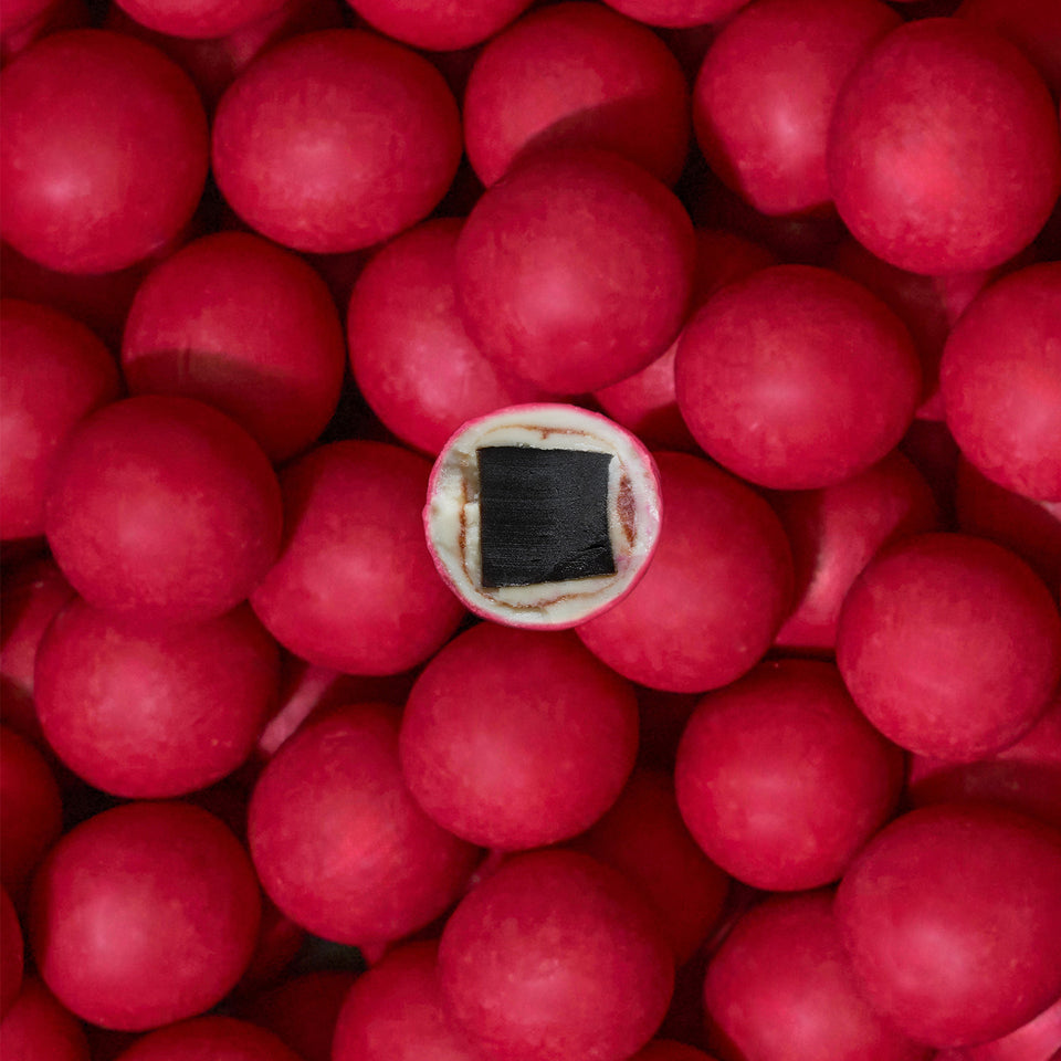 LAKRIDS BY BULOW Strawberry Licorice Candy - Sweet & Chewy Danish Gourmet Treats for Gifting, Parties & Movie Nights