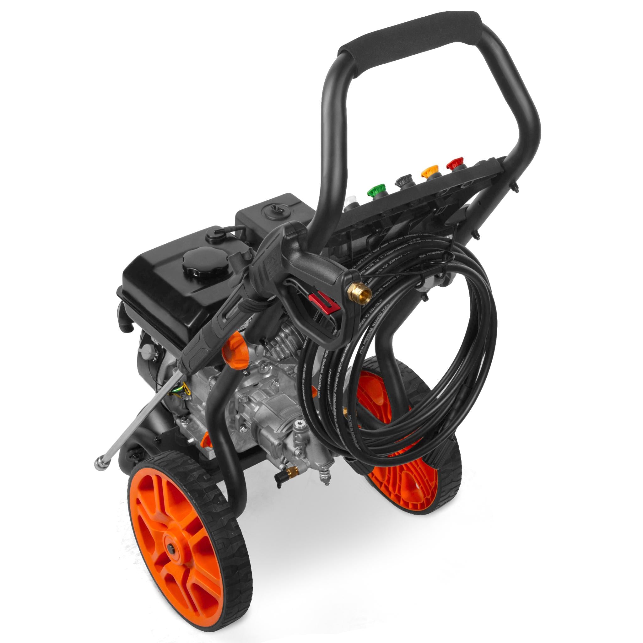 WEN PW224G 3400 PSI Gas Pressure Washer with 223cc Engine | 2.7 GPM Flow Rate & Onboard Soap Tank | Ideal for Home Cleaning, Driveway Washing & Outdoor Surface Maintenance