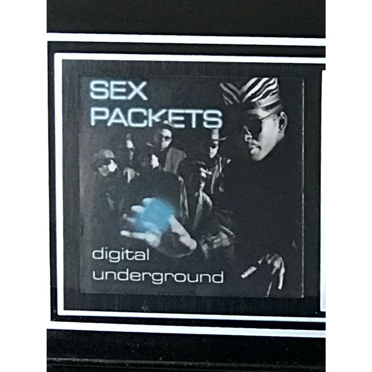 Digital Underground Sex Packets RIAA Platinum Album Award - Official Hip Hop Music Collectible for Fans & Display - Perfect for Music Memorabilia Collections, Man Cave Decor, and Gift for Rap Enthusiasts