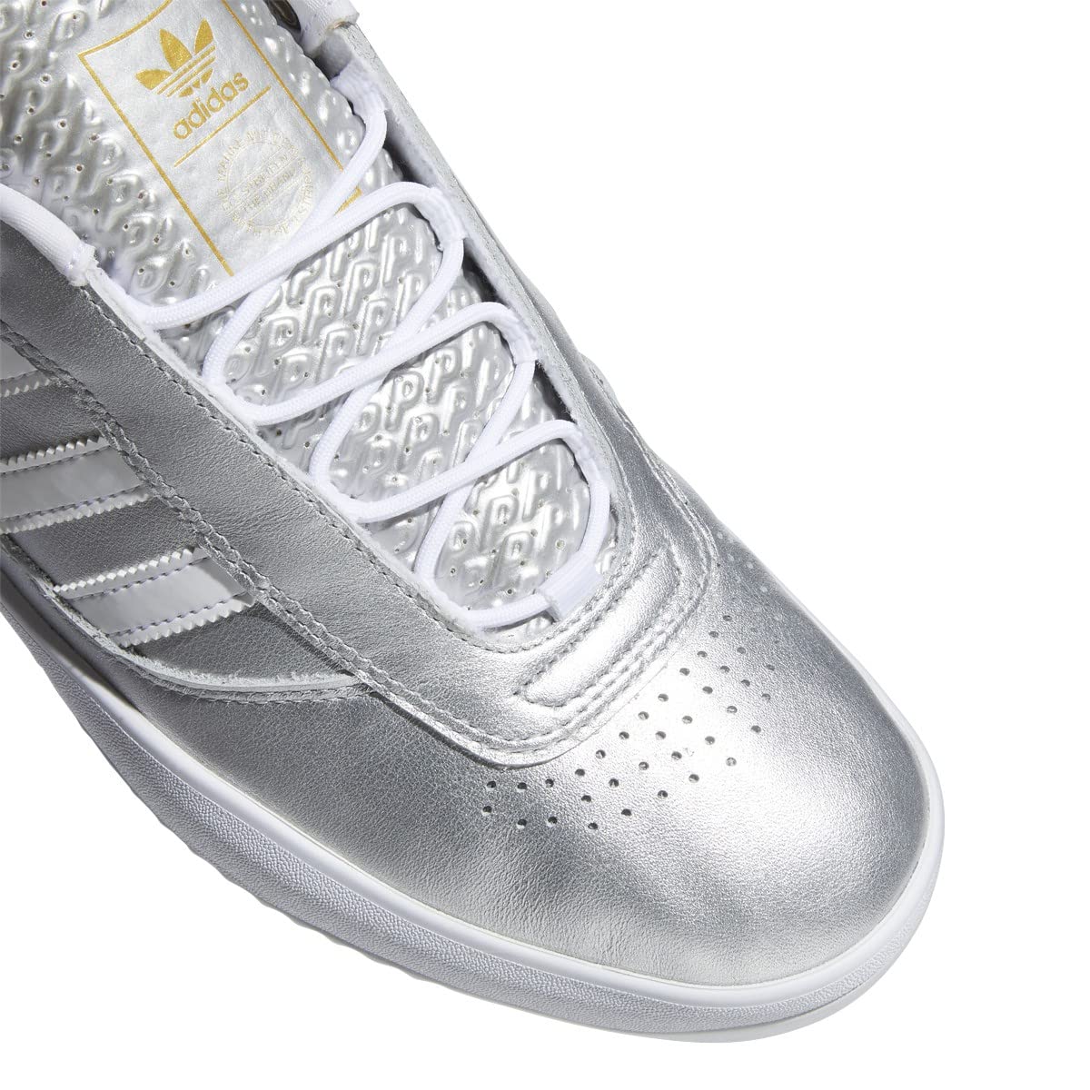 adidas Lucas Puig Men's Skateboarding Shoes - Silver | High-Performance Skate Shoes for Street & Park Riding | Durable & Comfortable for Daily Wear
