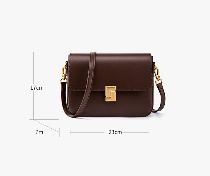 Stylish Modern Square Crossbody Bag for Women - Trendy Shoulder Purse with Adjustable Strap - Perfect for Work, Travel & Everyday Use