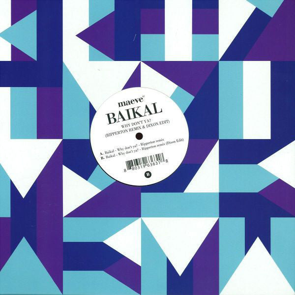 Baikal - Why Don't Ya? (Ripperton Remix & Dixon Edit) 12
