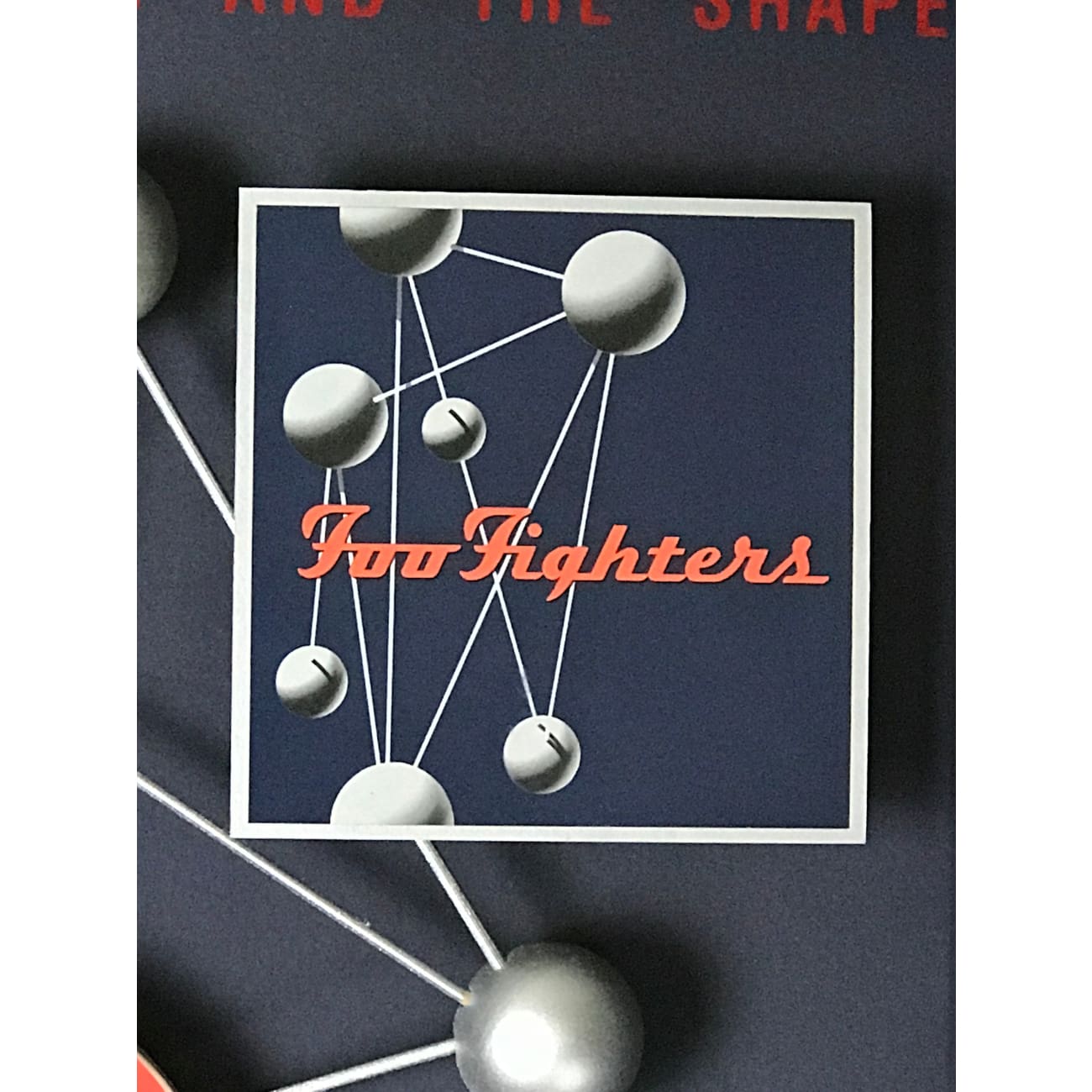 Foo Fighters The Colour And The Shape RIAA Platinum Album Award - Official Music Collectible for Display & Fan Gifts - Perfect for Home Decor, Music Room, or Office