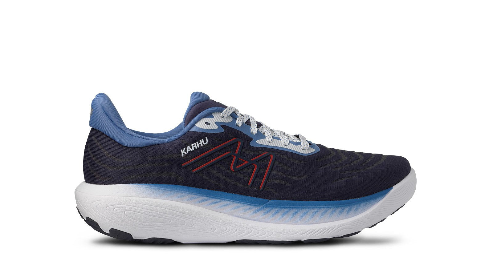 Men's IKONI 3.0 Sneakers - Indigo Blue & Fiery Red Color Options | Comfortable Casual Shoes for Walking, Running & Everyday Wear