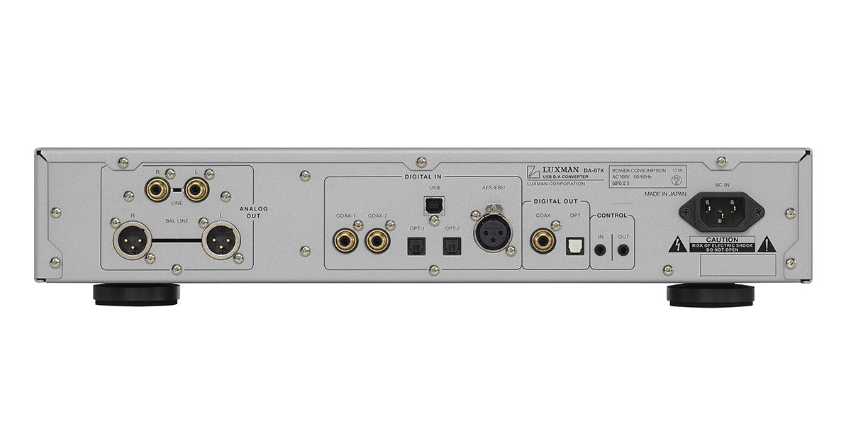 Luxman DA-07X High-End USB DAC Digital-to-Analog Converter - Audiophile Grade for Home Audio & Studio Recording