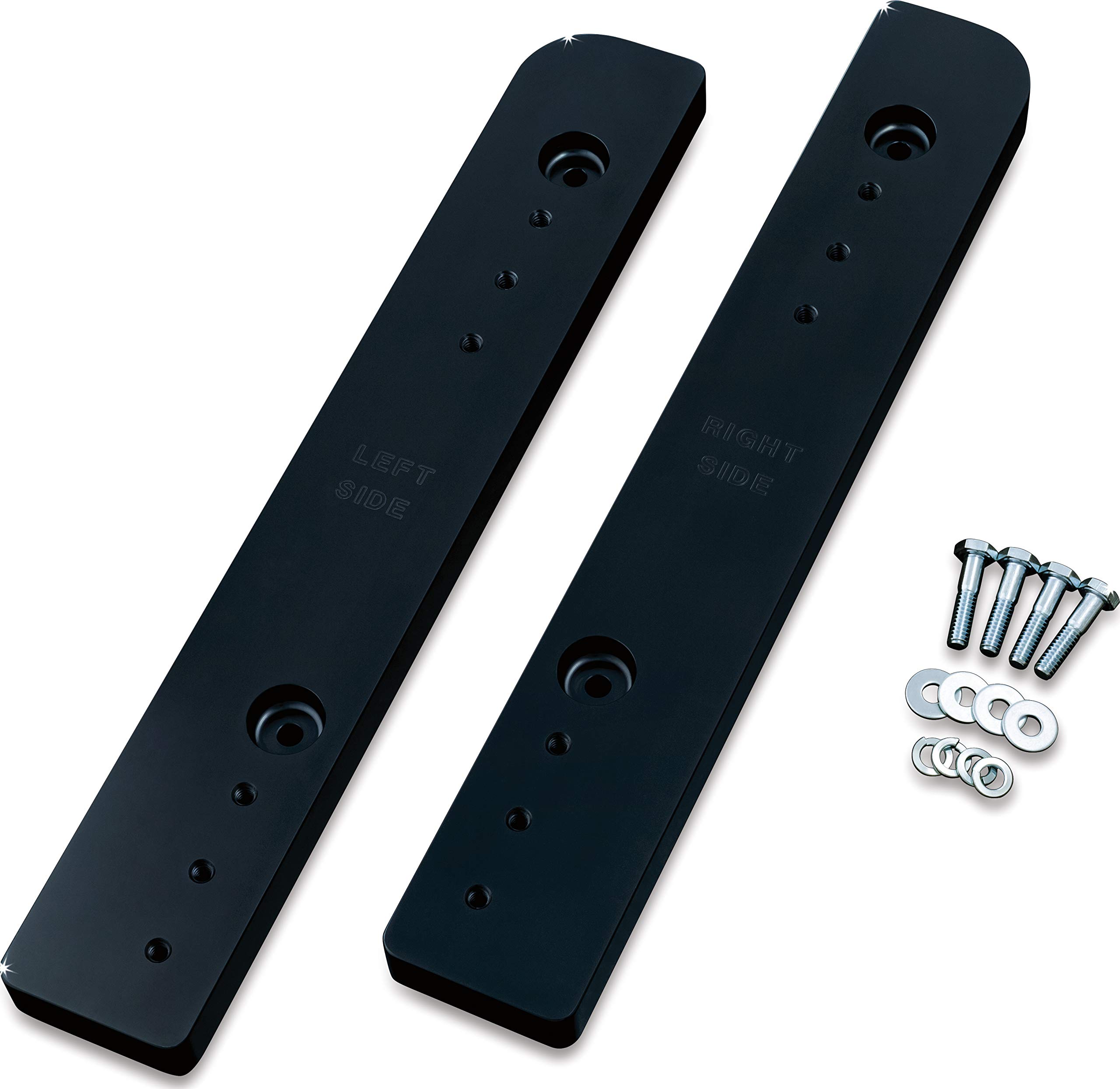 Kuryakyn 8956 Black Tour-Pak Trunk Luggage Rack & Storage Accessory - Relocator Kit for 2014-2019 Harley-Davidson Motorcycles | Perfect for Long Rides & Road Trips