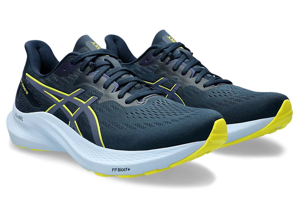 ASICS GT 2000 12 Running Shoes for Men - Lightweight Stability Sneakers with Cushioning for Road Running, Training & Gym Workouts