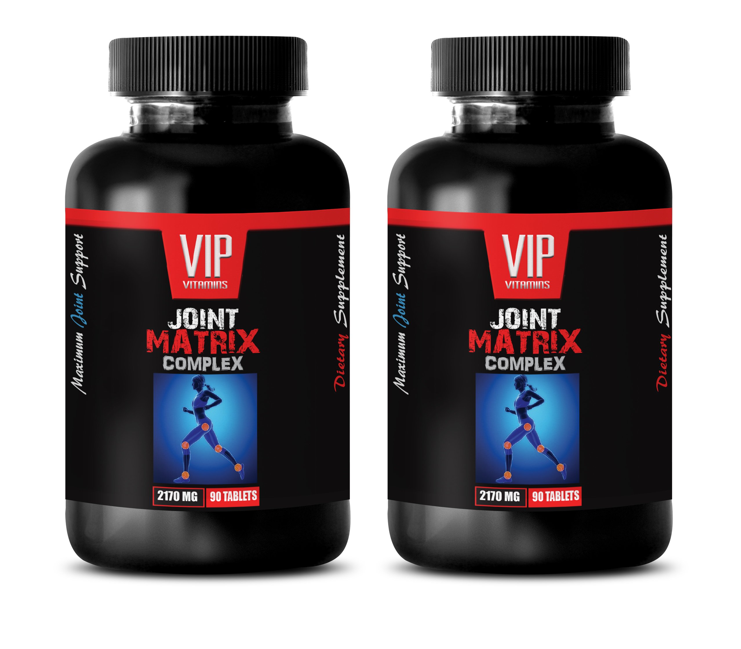 Joint Vitamins for Women Over 50 - Glucosamine Chondroitin MSM Complex - 180 Tablets (2 Bottles) - Supports Joint Health & Mobility - Perfect for Active Lifestyles & Daily Wellness