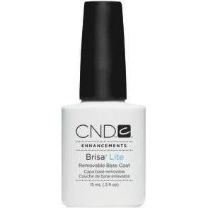 CND Brisa Lite Removable Base Coat 0.5 oz - Long-Lasting Nail Polish Base for Gel & Acrylic Nails - Perfect for Salon & Home Manicures