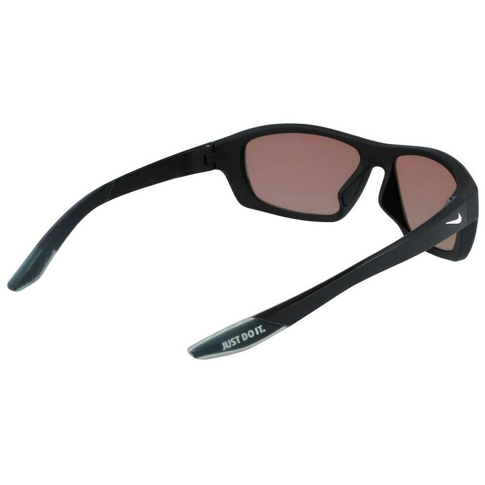Nike Brazen Boost Rectangular Sunglasses for Men & Women - UV Protection Polarized Sports Sunglasses for Running, Cycling & Outdoor Activities