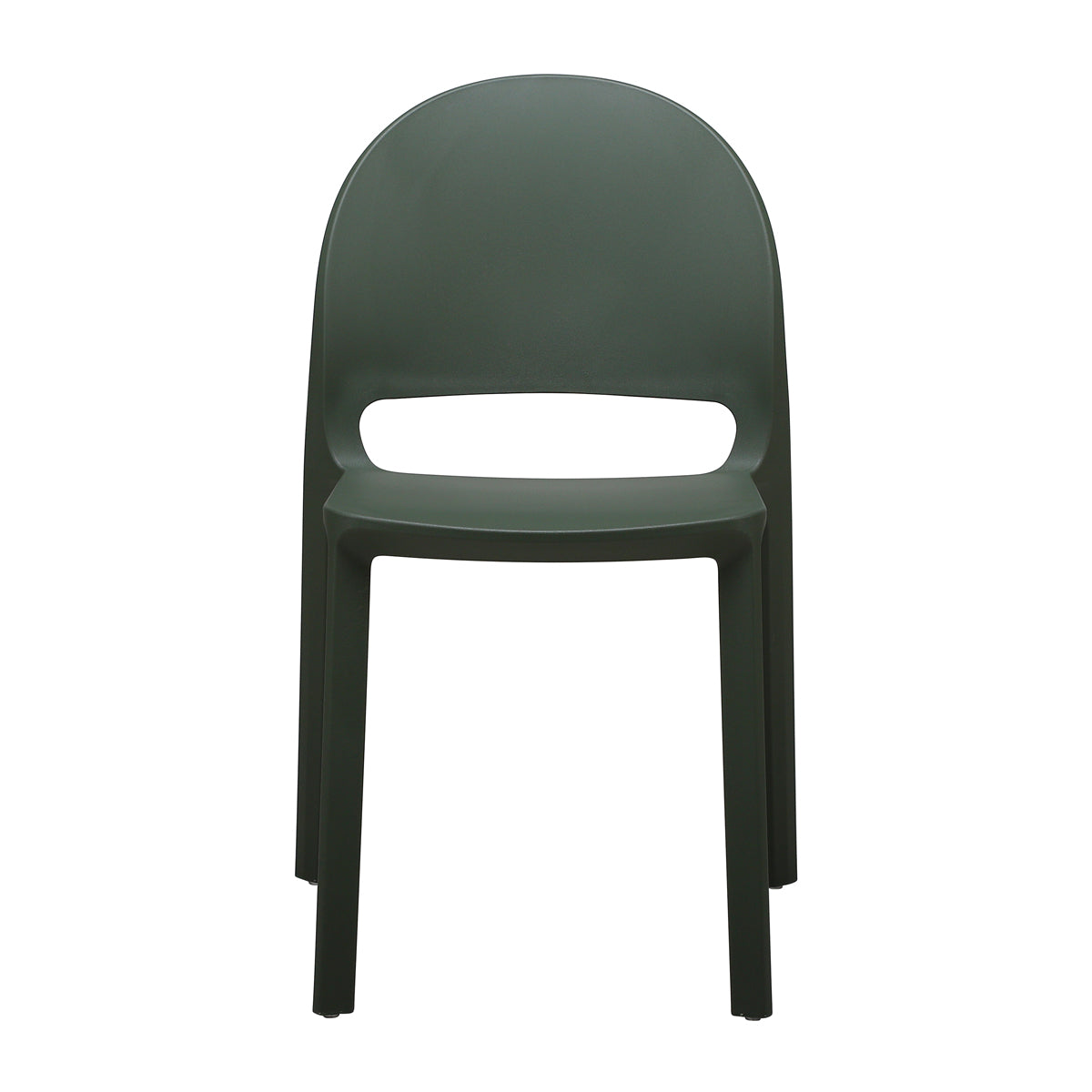 Modern Arch Stacking Dining Chair - Sturdy & Space-Saving Stackable Chairs for Kitchen, Dining Room, or Office - Perfect for Small Spaces & Entertaining