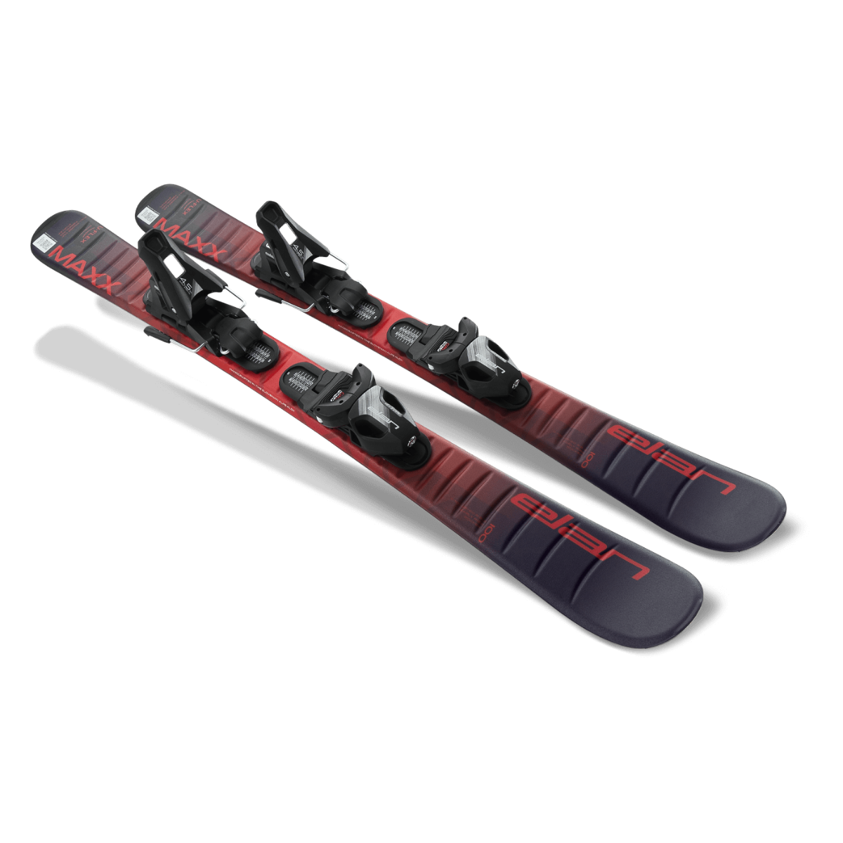 Elan MAXX Junior Ski with EL 7.5 DB828222 Bindings 2025 - Perfect for Young Skiers Learning on Slopes | Kids Alpine Skiing Equipment for Snow Resorts & Mountain Adventures
