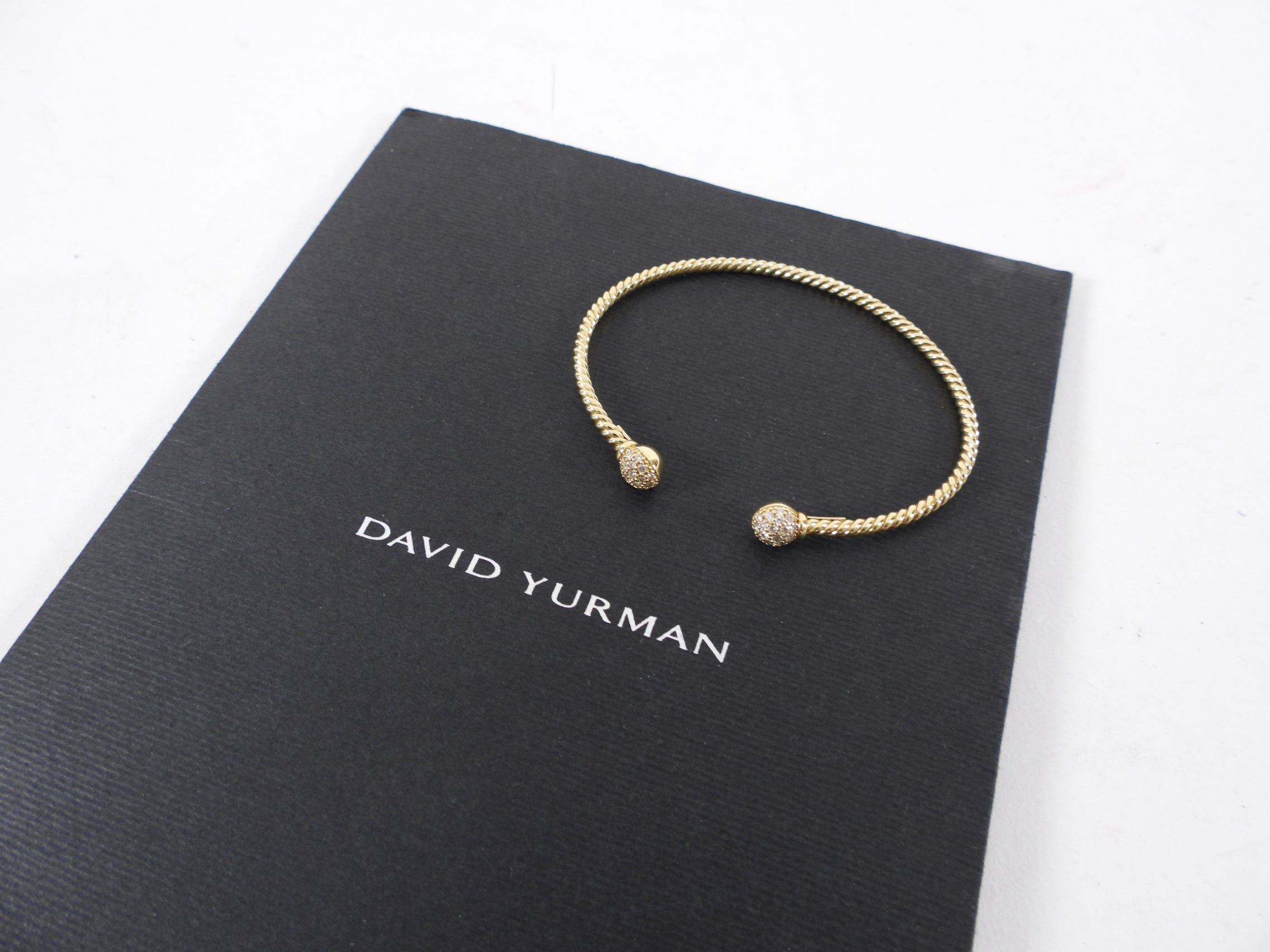 David Yurman 18k Gold Diamond Petite Solari Bead Bracelet for Women - Elegant Luxury Jewelry Gift for Anniversary, Birthday & Special Occasions