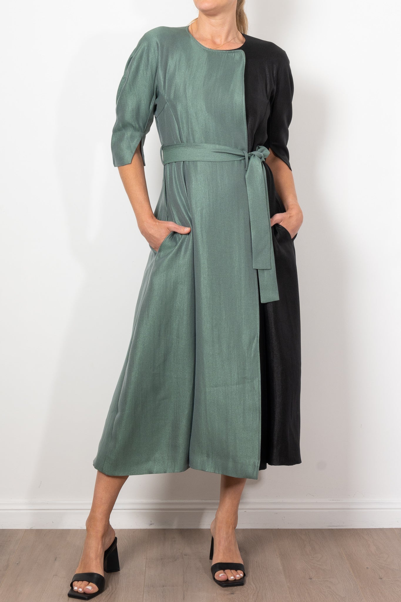 M.A. Dainty Party Dress Two Tone - Elegant Women's Cocktail Dress for Evening Events, Weddings & Special Occasions