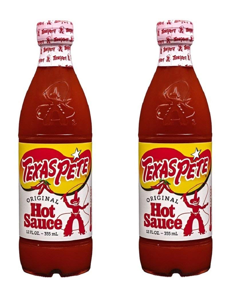 Texas Pete's Original Hot Sauce - 12 Oz Bottles (Pack of 2) | Perfect for Wings, Tacos, Burgers & BBQ | Authentic Southern Flavor
