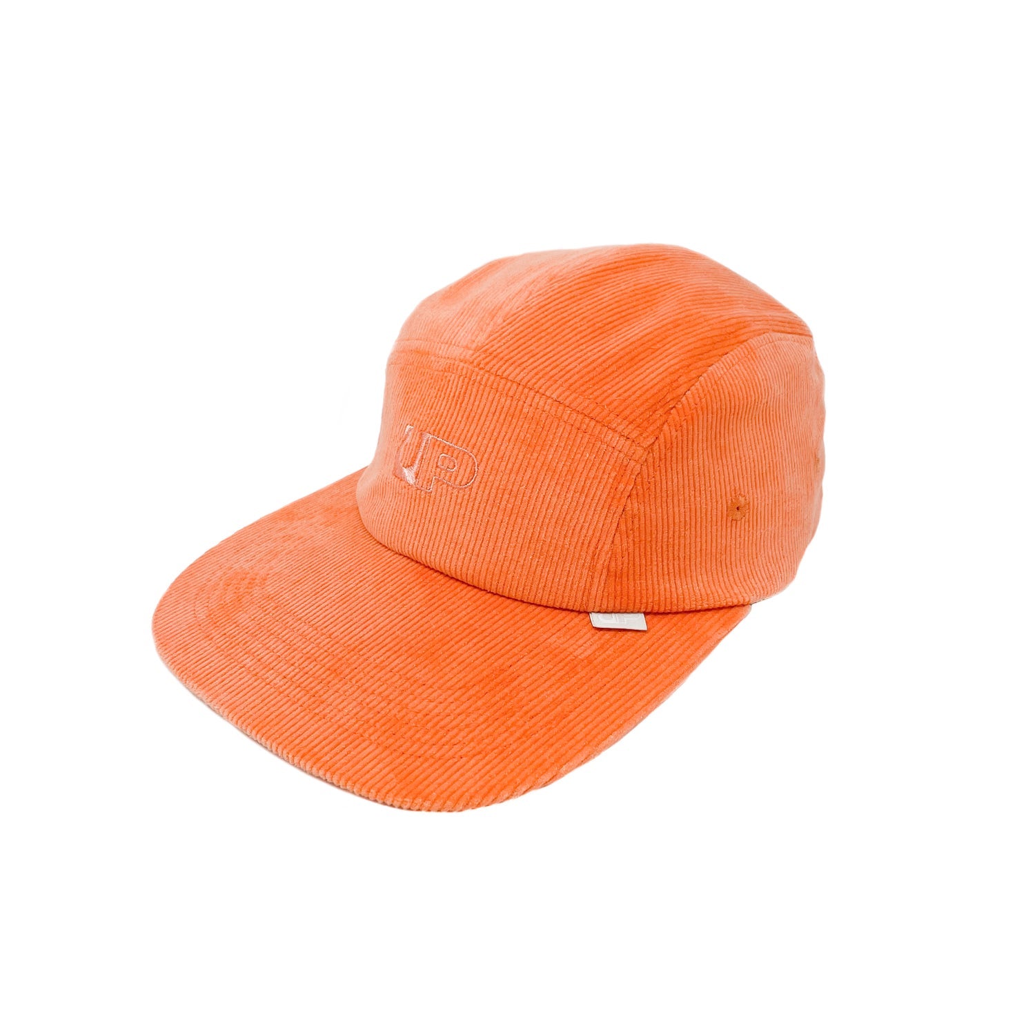 Utopian Projects UP09 Patrol Long Bill Corduroy Hat in Neon Coral - Stylish Outdoor & Casual Wear for Men & Women
