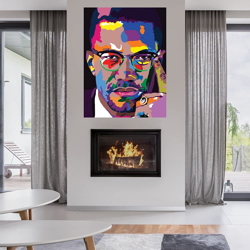 Vakseen Abstract Fine Art Canvas Wall Decor - 24x32 Inch Ready to Hang Painting for Living Room, Bedroom, Office & More | Modern Home & Office Wall Art | Perfect for Gifts & Interior Design