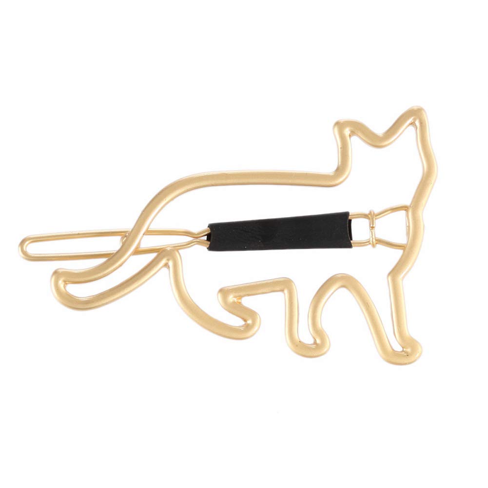 **YAZILIND Metal Alloy Hair Clips for Women - Cute Puppy Shape Hairpins, Hair Clamps Set for Girls & Teens - Perfect for School, Parties & Everyday Use**