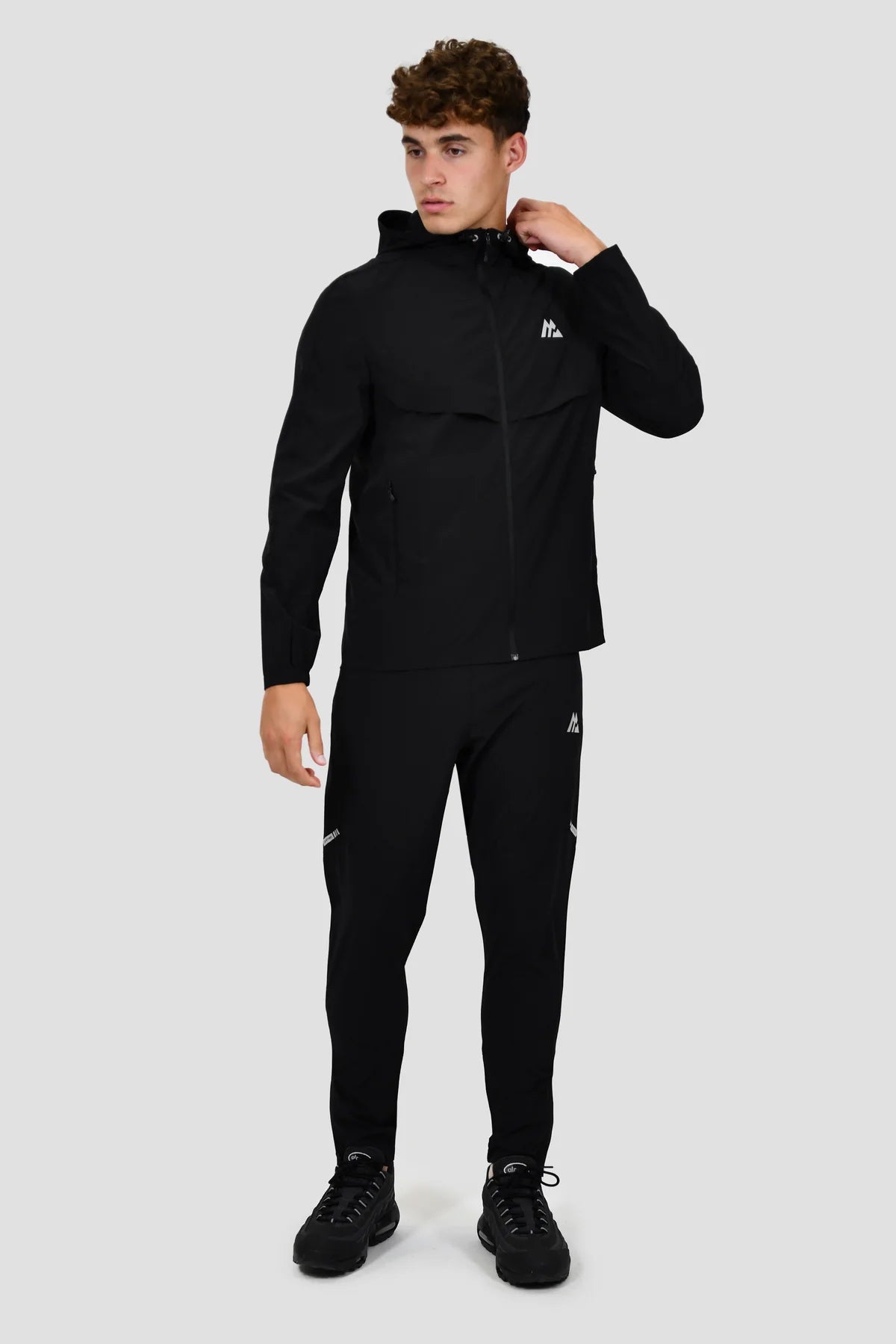 MONTIREX VECTOR TRACKSUIT - Premium Black Athletic Jogging Suit for Men & Women | Gym Workout, Running, Streetwear Fashion