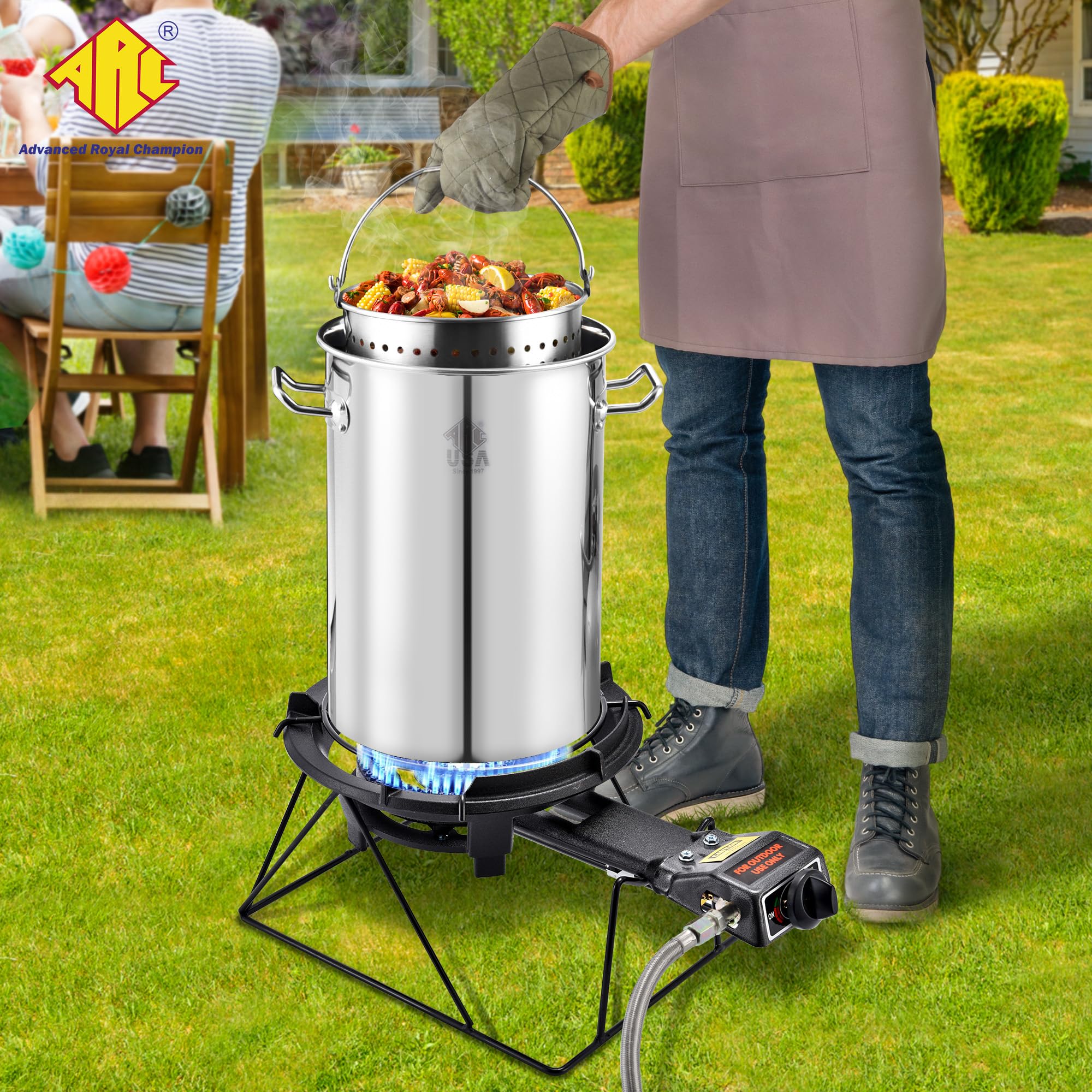 ARC Outdoor Propane Burner Stove - 13