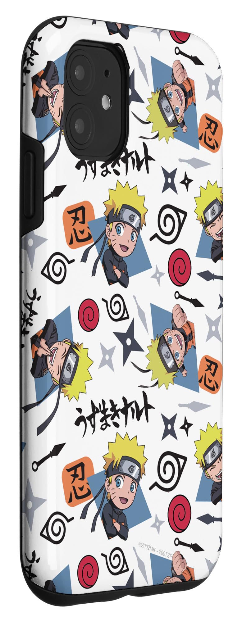 Naruto Shippuden Chibi Naruto Anime Phone Case for iPhone 11 - Cute Protective Cover for Anime Fans, Perfect Gift for Cosplay & Daily Use
