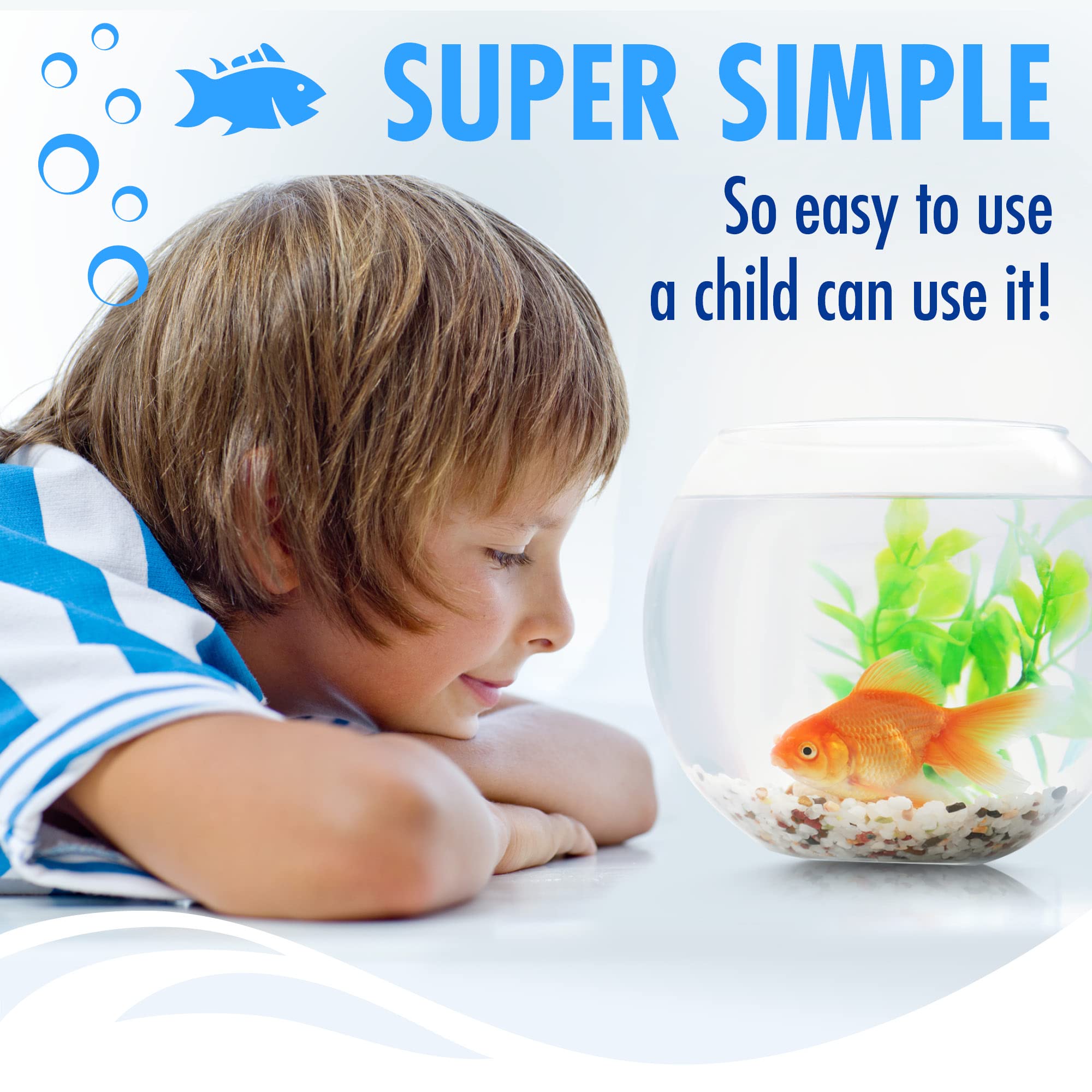 Premium Bio Capsules for Fish Tank - Natural Water Cleaner & Clarifier for Freshwater & Saltwater Aquariums - Maintains Crystal Clear Water for Healthy Fish - Ideal for Home, Office & Pet Store Aquariums