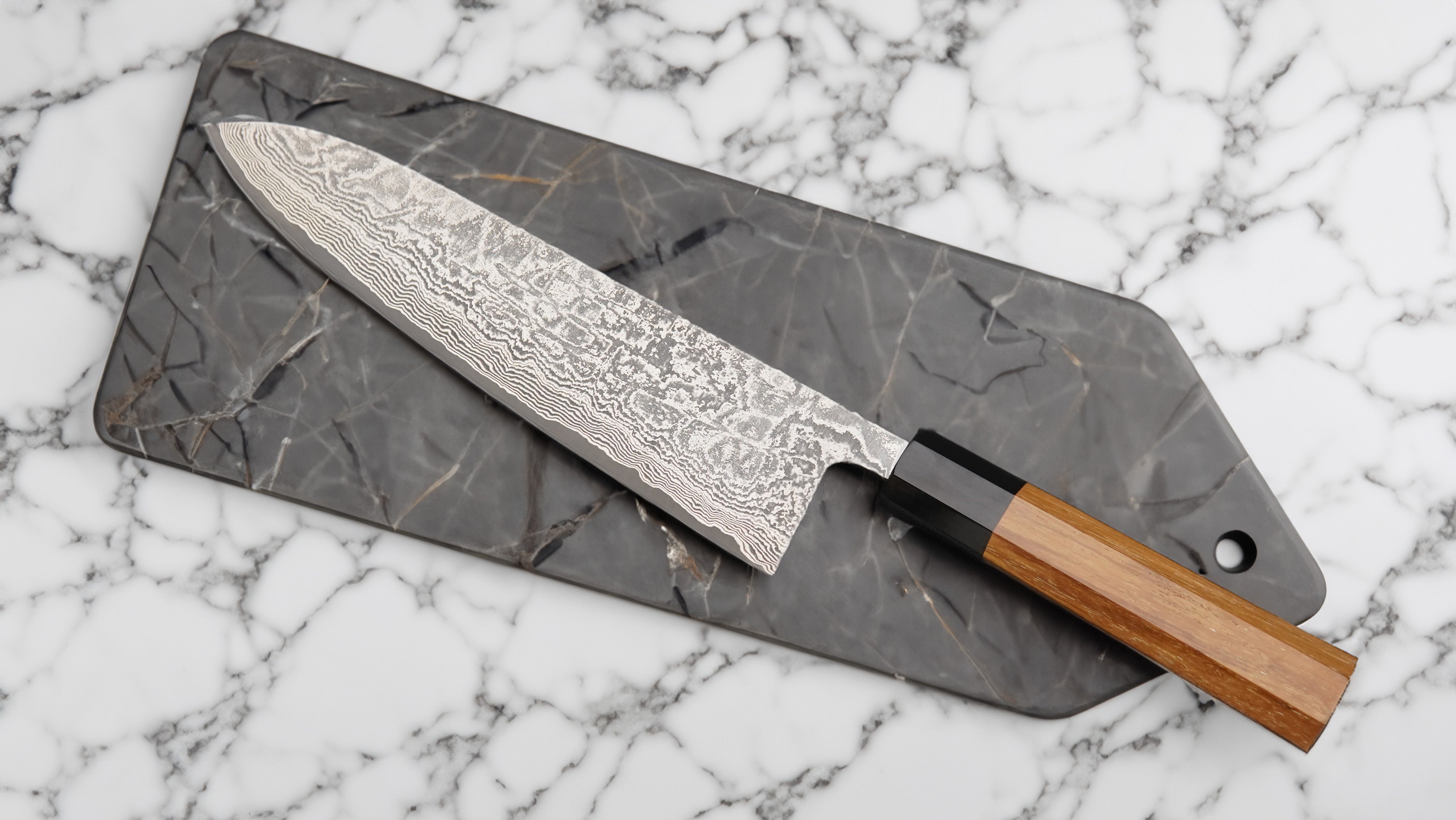 Shiro Kamo SG2 240mm Gyuto Japanese Chef Knife - High Carbon Stainless Steel Kitchen Knife for Professional Chefs & Home Cooking, Perfect for Slicing, Dicing & Meat Cutting