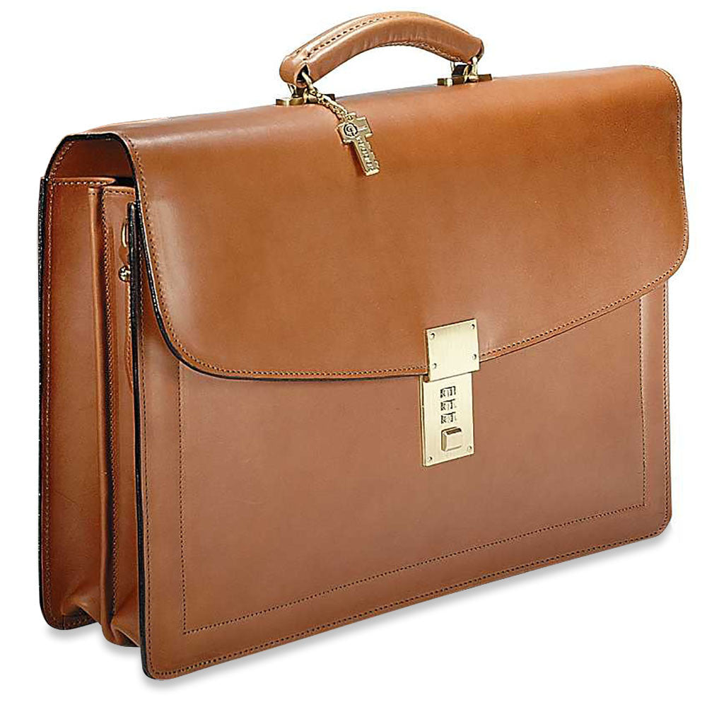 Secure Belting Slim Combination Lock Briefcase #9003 - Anti-Theft Business Bag for Professionals, Travel & Office Use