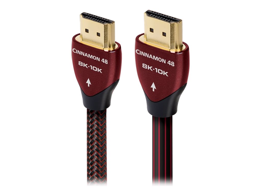 Audioquest Cinnamon HDMI 48 Cable - High Speed 4K 8K HDR 48Gbps with Ethernet & ARC - Perfect for Home Theater, Gaming & 4K/8K TV Setup