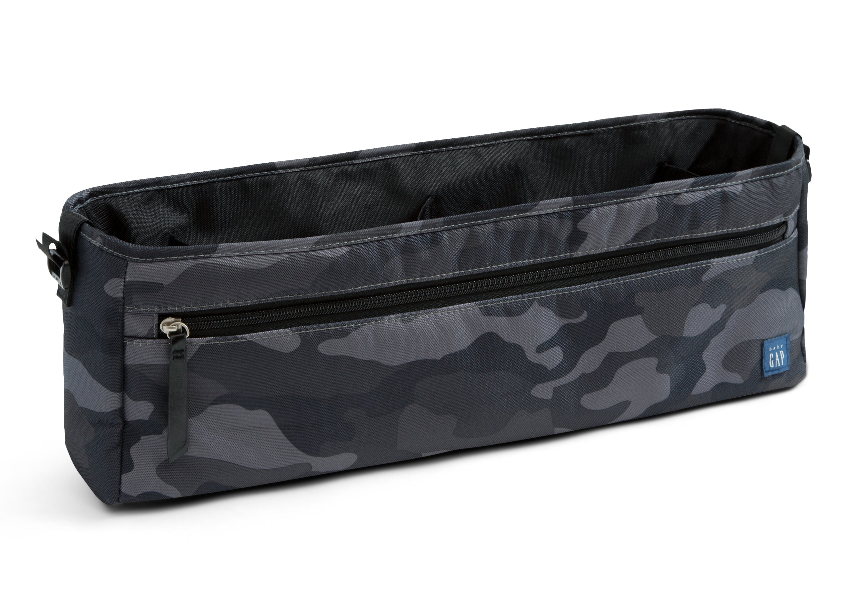 BabyGap Classic Parent Organizer for Double Stroller - Convenient Storage for Diapers, Bottles & Essentials - Perfect for Shopping, Travel & Family Outings