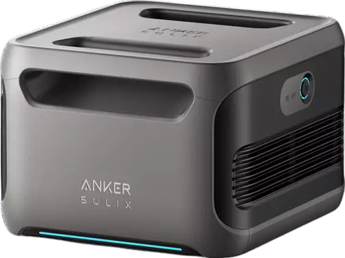 Anker SOLIX BP3800 Expansion Battery 3840Wh 6000W Portable Power Station for Home Backup, Camping & Outdoor Adventures - High Capacity Solar Generator for Emergency Power & Off-Grid Living